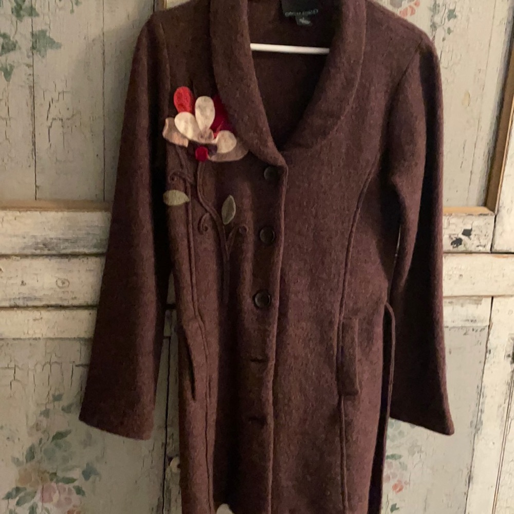 Jacket with flower 🌺